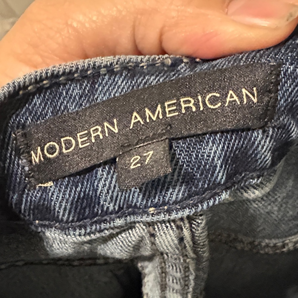 Men's Straight Fit Jeans - Medium Blue - Picture 4 of 5